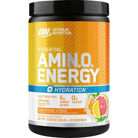 -Optimum Nutrition Amino Energy + Hydration  Sun-Kissed Citrus  - 30 Servings