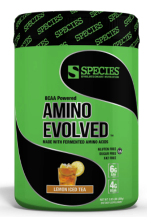 Species Nutrition Amino Evolved Lemon Ice Tea - 30 Servings