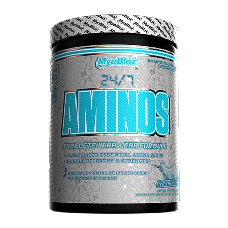 Myoblox 24 7 Aminos Eaa aa Glacier Ice 30 Servings