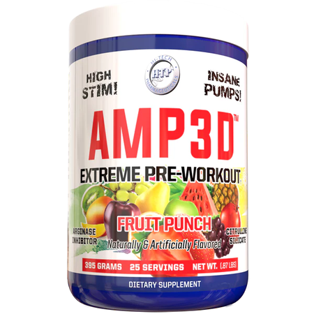 Hi Tech Pharmaceuticals AMP3D  Fruit Punch - 25 Servings