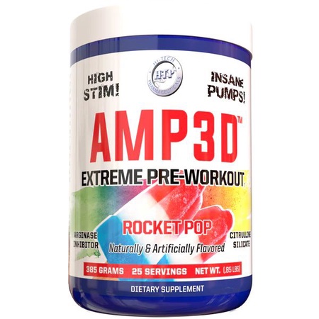 Hi Tech Pharmaceuticals AMP3D  Rocket Pop - 25 Servings