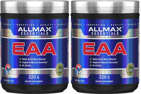 AllMax Nutrition EAA's Essential Amino Acids Unflavored - 60 Servings (2 x 30 Servings) TWINPACK