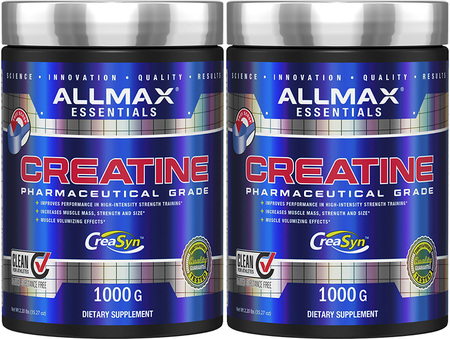 AllMax Nutrition Creatine - 2000 Grams (2 x 1000 Gram Btls)  TWINPACK