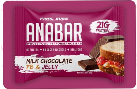 Anabar Milk Chocolate PB & Jelly - 12 Bars