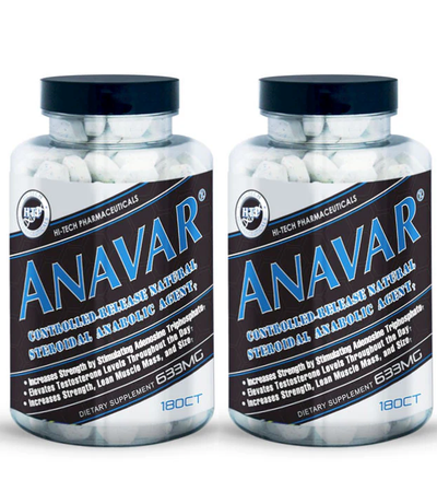 Hi Tech Pharmaceuticals Anavar - 2 x 180 Tab TWINPACK