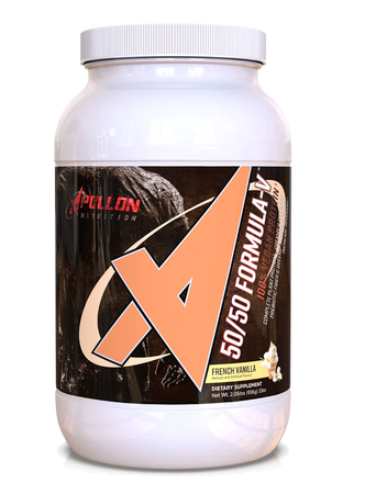 Apollon Nutrition 50/50 Formula-V Vegan Protein  French Vanilla - 26 Servings