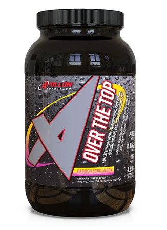 Apollon Nutrition Over The Top Intra-Workout  Passion Fruit Berry - 20/40 Servings