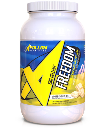 Apollon Nutrition EGG-CELLENT Premium Egg Protein  White Chocolate - 2 Lb (28 Serving)