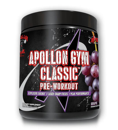 Apollon Nutrition Classic Pre Workout  Grape - 30 Servings
