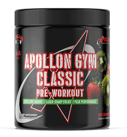 -Apollon Nutrition Classic Pre Workout  Kiwi Strawberry  - 30 Servings