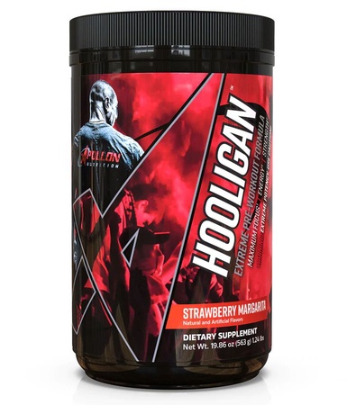 Apollon Nutrition Hooligan V6  Strawberry Margarita - 20 to 40 Servings