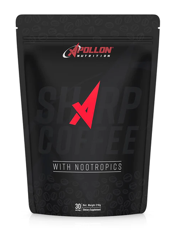 Apollon Nutrition Sharp Coffee w/Nootropics - 30 Servings