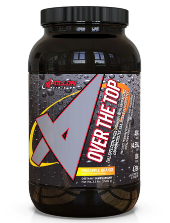 Apollon Nutrition Over The Top Intra-Workout  Pineapple Orange - 20/40 Servings
