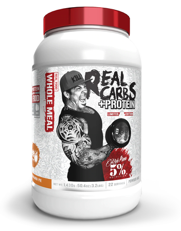 5% Nutrition Real Carbs + Protein  Apple Cinnamon Pie  Whole Food Based Meal Replacement - 22 Servings