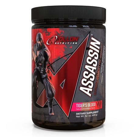 Apollon Nutrition Assassin V7  Tiger's Blood - 20-40 Servings