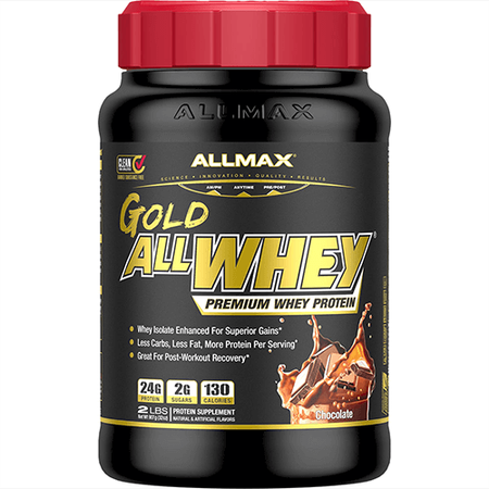 Allmax Nutrition AllWhey Gold Protein Chocolate - 2 Lb