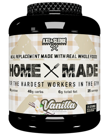 Axe & Sledge Home Made Whole Foods Meal Replacement  Vanilla - 25 Servings
