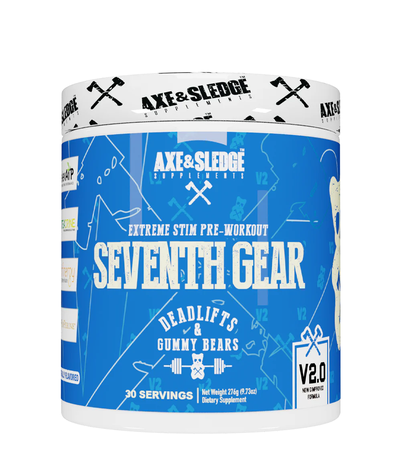 Axe & Sledge Seventh Gear V2.0 Pre-Workout  Deadlifts & Gummy Bears - 30 Servings