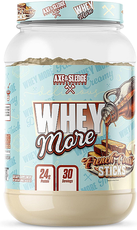Axe & Sledge Whey More Protein  French Toast Sticks - 30 Servings