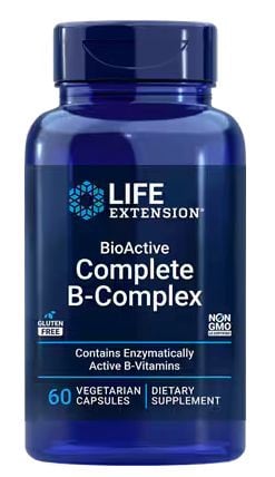 Life Extension BioActive Complete B-Complex - 60 Cap