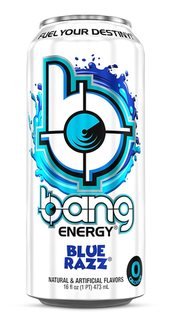 Bang Energy Drinks Blue Razz - 12 x 16 Oz Cans