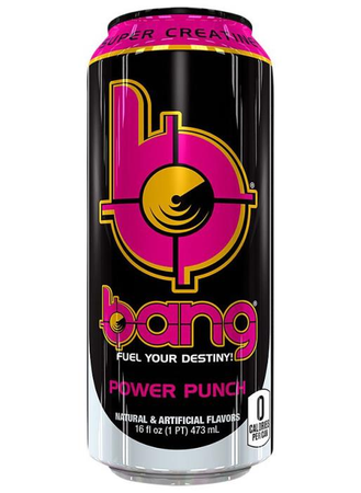 Bang Energy Drinks Punch - 12 x 16 Oz Cans