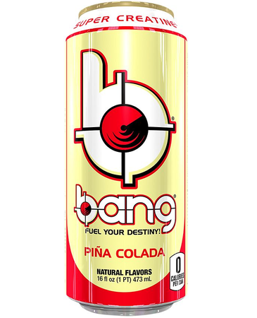 Bang Energy Drinks Pina Colada - 12 x 16 Oz Cans
