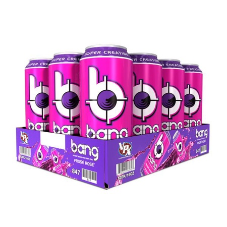 Bang Energy Drinks Frose Rose - 12 Cans