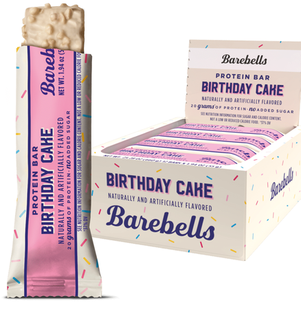 Barebells Protein Bars  Birthday Cake - 12 Bars