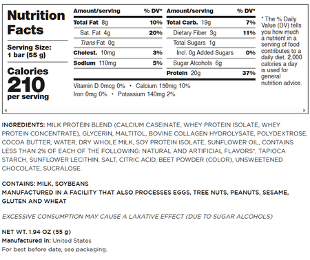 Barebells Protein Bars Wild Cherry - 12 Bars