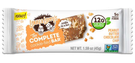 Lenny & Larry's Cookie-fied Bar Peanut Butter Chocolate Chip - 9 Bars