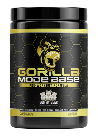 Gorilla Mode Base Pre-Workout  Gummy Bear - 30 Servings