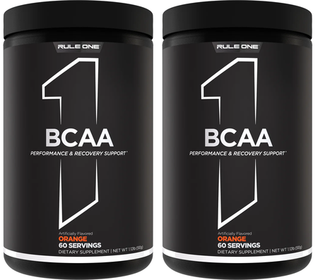 Rule 1 BCAA Orange - 120 Servings (2 x 60 Servings) TWINPACK