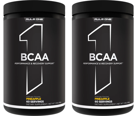 Rule 1 BCAA Pineapple - 120 Servings (2 x 60 Servings) TWINPACK