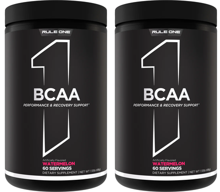 Rule 1 BCAA Watermelon - 120 Servings (2 x 60 Servings) TWINPACK