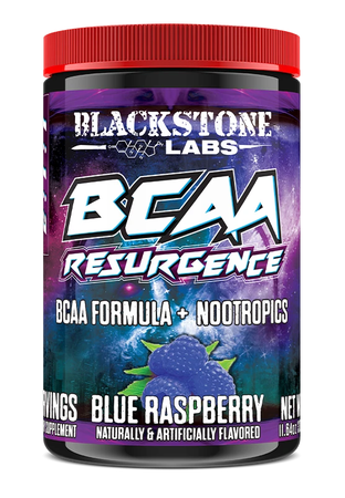 Blackstone Labs BCAA Resurgence + Nootropics Blue Raspberry - 30 Servings