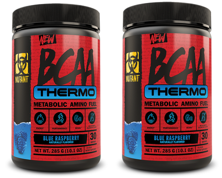 Mutant BCAA THERMO Blue Raspberry - 60 Servings (2 x 30 Servings) TWINPACK