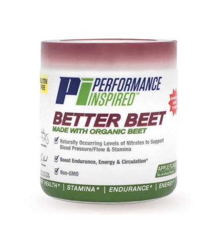 Performance Inspired Nutrition Beet Root Powder  Apple Flavored - 30 Servings