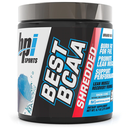 BPI Sports Best BCAA Shredded  Snow Cone - 30 Servings