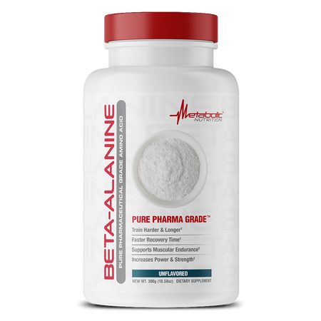 Metabolic Nutrition Beta-Alanine Powder Unflavored - 300 Grams