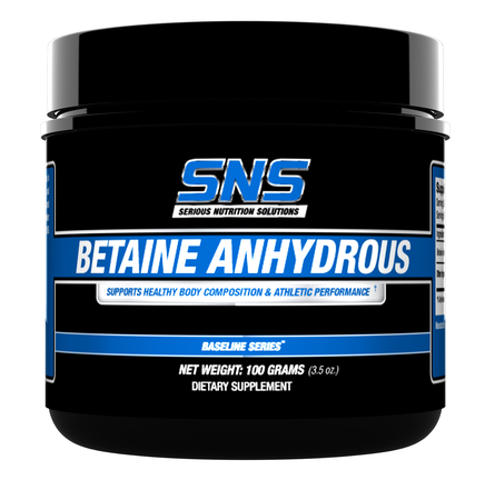 Serious Nutrition Solutions Betaine Anydrous Powder - 100 Grams