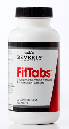 Beverly International FitTabs Multiple Vitamin Mineral Formula - 120 Tab