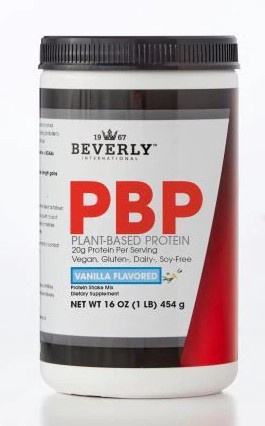 Beverly International PBP Plant Based Protein  Vanilla - 1 Lb