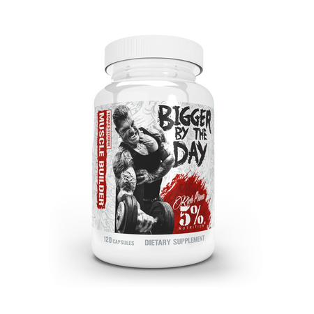 5% Nutrition Bigger By The Day - 120 Cap