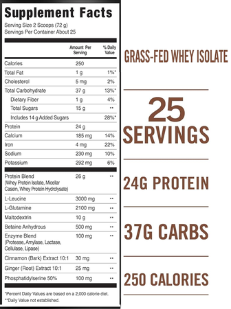 BioSteel Recovery Protein Plus  Chocolate  - 25 Servings  *Expiration date 8/25
