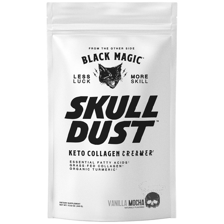 Black Magic Supply Skull Dust Keto Collagen Creamer Vanilla Mocha - 20 Servings