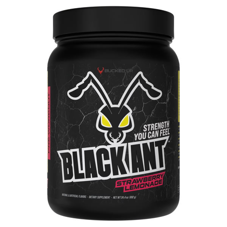 Bucked Up Black ANT Pre-Workout  Strawberry Lemonade - 40/20 Servings