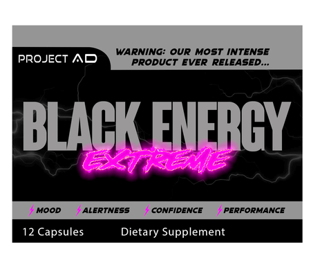 Project AD Black Energy Extreme - 12 Caps