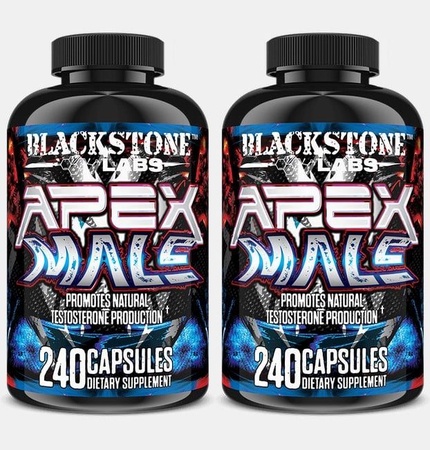 Blackstone Labs Apex Male - 2 x 240 Capsule Bottles  TWINPACK