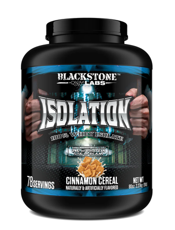 Blackstone Labs Isolation Whey Isolate Protein Cinnamon Cereal - 5 Lb
